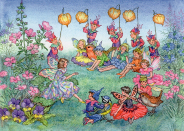 Molly Brett "The Runaway Fairy" Postkarte, Illustration Größe: 10,5x15 cm