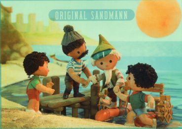 "Original Sandmann" Unser Sandmännchen Postkarte, Größe: 10,5x15 cm