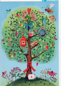 Mila Marquis „Baum der Guten Besserung“ Doppelkarte 12x17,2cm