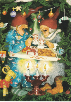 Inge Löök Nr. 65 "Frauen feiern Weihnachten" Größe: 10,5x15 cm