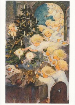 Mili Weber "Freuet Euch..." Postkarte, Größe: 10,5x15 cm