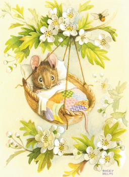Molly Brett "Rock-a-bye Baby" Postkarte, Größe: 10,5x15 cm