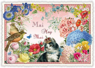 Monats - Edition Tausendschön "Mai" PK1026 Postkarte Größe: 10,5x15 cm