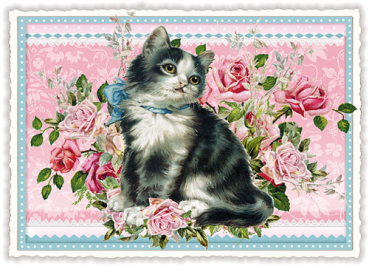 Edition Tausendschön "Katze",  PK191 Größe: 10,5x15 cm