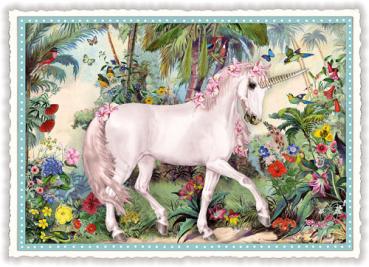 Edition Tausendschön "Einhorn", PK510, Größe: 10,5x15 cm