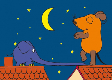 Schmitt-Menzel "Maus schlafwandelt" Sendung mit der Maus, Größe: 10,5x15 cm