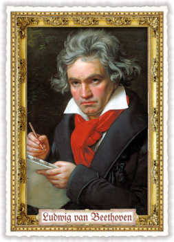 Edition Tausendschön "Ludwig van Beethoven" PK518 Größe: 10,5x15 cm