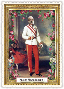 PK237 Kaiser Franz Joseph l. Tausendschön Postkarte