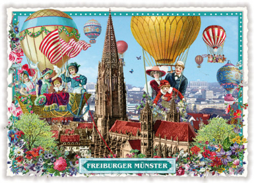 Edition Tausendschön "Freiburger Münster" PK245 Größe: 10,5x15 cm