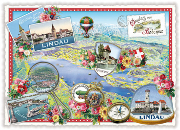 Edition Tausendschön "Lindau" PK230 Größe: 10,5x15 cm