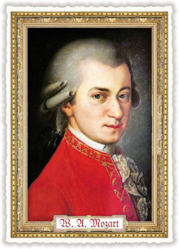 Edition Tausendschön "W. A. Mozart" PK491 Größe: 10,5x15 cm