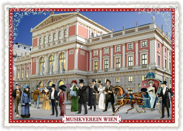 Edition Tausendschön "Musikverein Wien" PK391 Größe: 10,5x15 cm