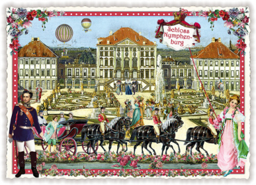 Edition Tausendschön "Schloss Nymphenburg  2" PK365 Größe: 10,5x15 cm