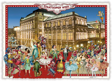 Edition Tausendschön "Staatsoper Wien" PK225 Größe: 10,5x15 cm
