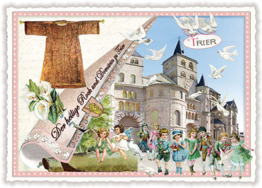 Edition Tausendschön "Trier, Der heilige Rock und Domstein" PK148 Größe: 10,5x15 cm