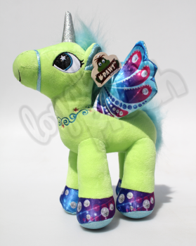 Dinotoys  „Unicorn“ grün: Pegasus Plüsch Einhorn, Größe: 28 cm
