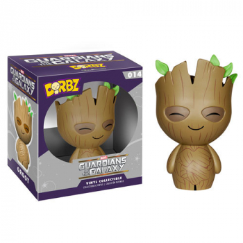 funko - Guardians of the Galaxy, DORBZ Vinyl Sugar "Groot": Vinyl Figur, Größe: 8 cm