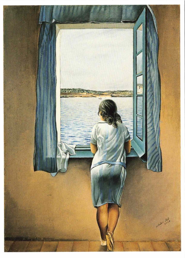 Postkarten, Grußkarten und mehrSalvador Dalí Frau am