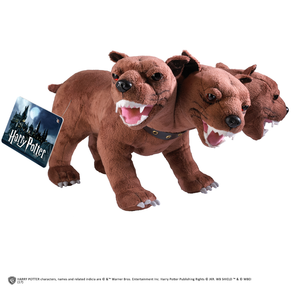 3 headed harry potter loyal plush the noble collection original harry potter 3 headed guard quot fluffy 3 headed harry potter loyal plush the noble collection original harry potter 3 headed guard quot fluffy