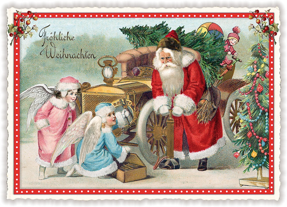 Postkarten Grusskarten Und Mehr Weihnachtskarte Pk734 Edition Tausendschon Frohliche Weihnachten