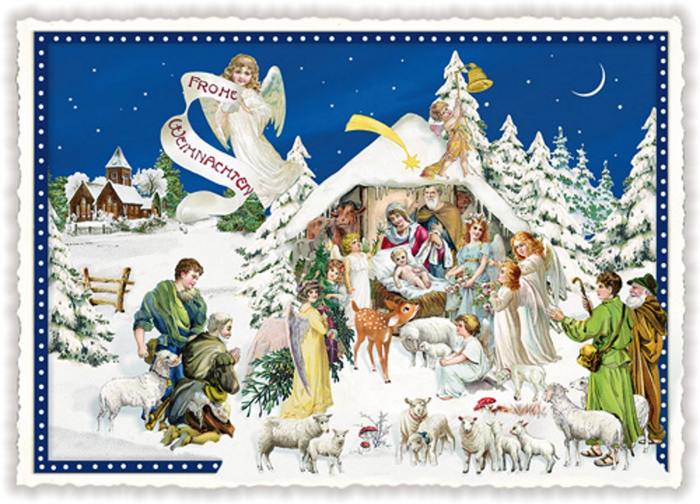 Postkarten, Grußkarten und mehrEdition Tausendschoen Frohe Weihnachten 