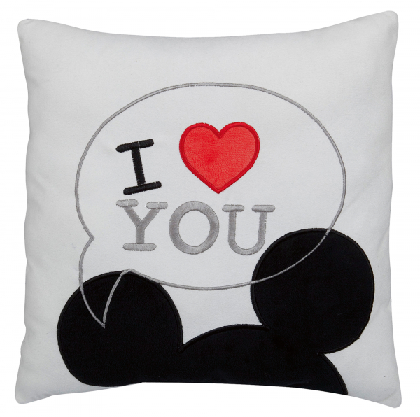 Disney „Love“ Mickey Mouse: Kissen, Größe: 30x36cm