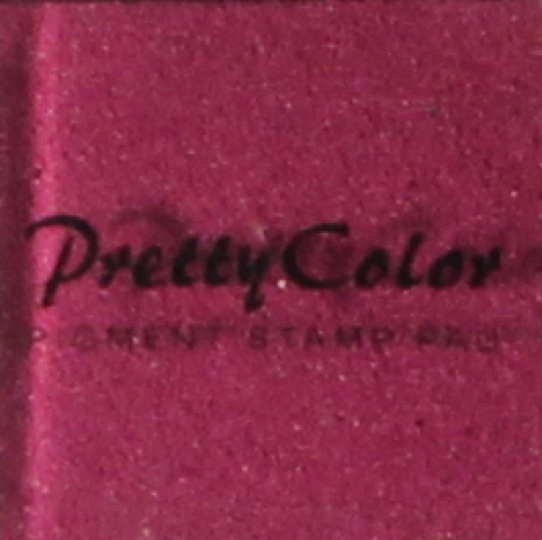 Pretty Color Pigment Stempelkissen „weinrose“ in Kunsstoffbox 3,3 x 3,3 cm