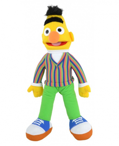 Loyal Plush Sesamstraße „Bert“: Plüschfigur für Kinder ab drei Jahren, Größe: 36cm