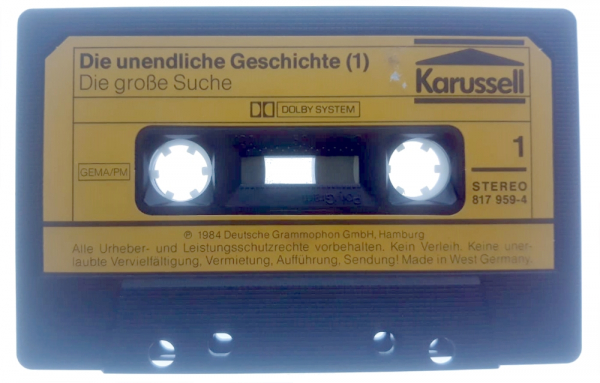 "Die unendliche Geschichte" Folge 2, MC-Hörspiel von 1980 - GEBRAUCHT