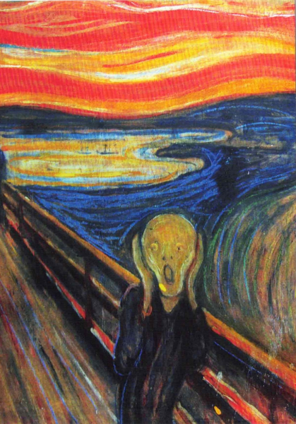 Edvard Munch "Der Schrei"
