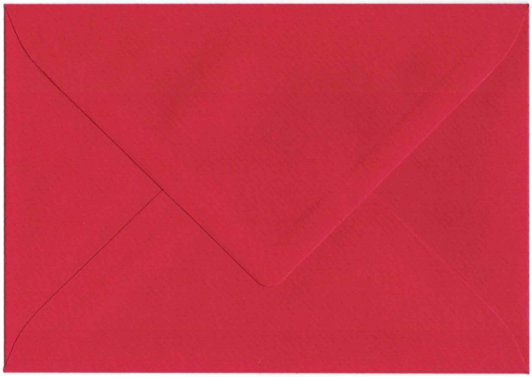 Kuvert rot Rückseite