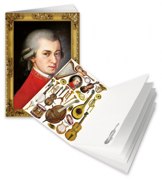 Notizbuch A6 Mozart