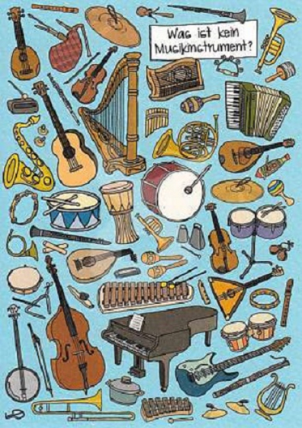 Charis Bartsch PK5853 Was ist kein Musikinstrument?