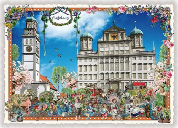 PK850 Augsburg Rathausplatz Edition Tausendschön