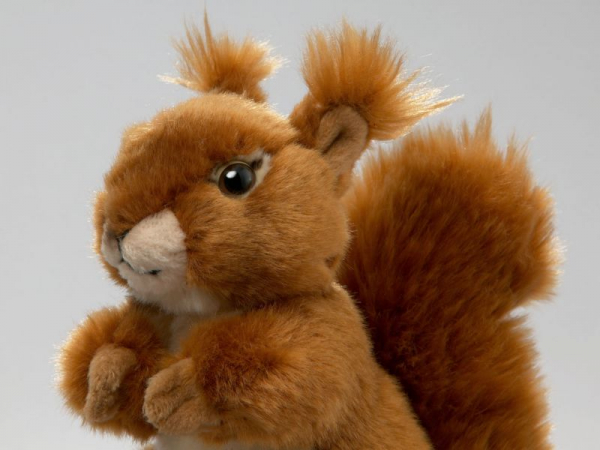 „Eichhörnchen“: Plüschtier Baumhörnchen, Größe: 17cm