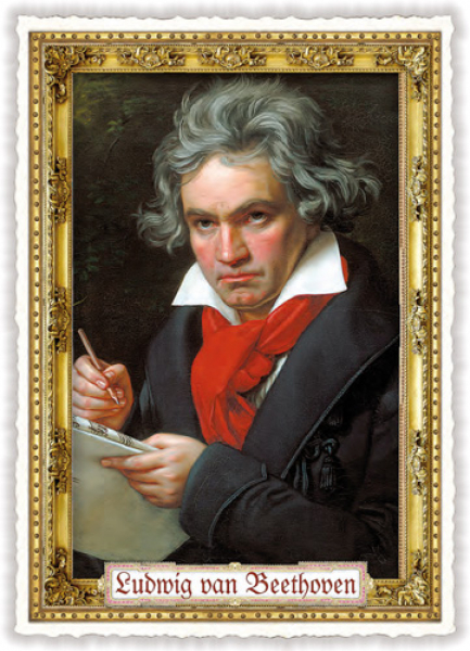 PK518 Ludwig van Beethoven Tausendschön Postkarte